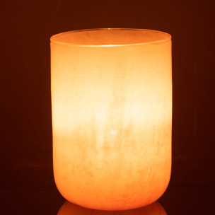 J-Line vase Corrie - verre - corail - medium - 23 cm de hauteur