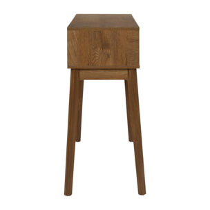Console - HOME DECO FACTORY - Forest - Marron et Noir