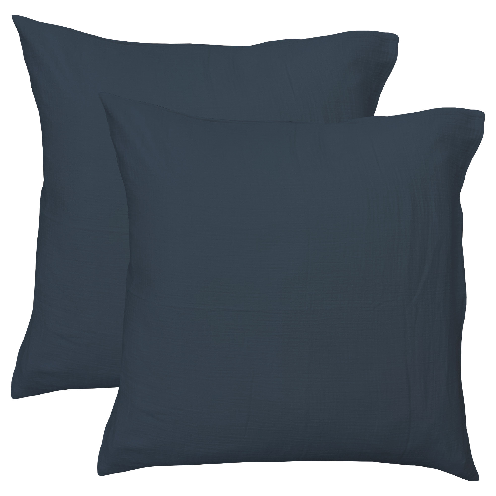 Parure de lit unie en coton, GAZE DE COTON