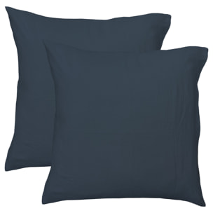 Parure de lit unie en coton, GAZE DE COTON