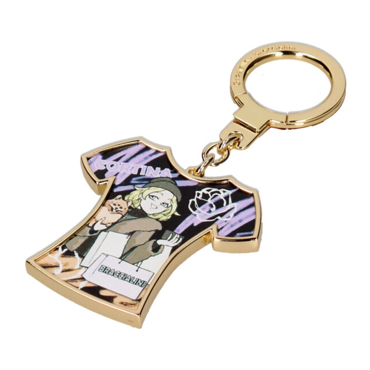 Portachiavi  da donna Metallo 100% Metal 6,5x3,5x0 cm