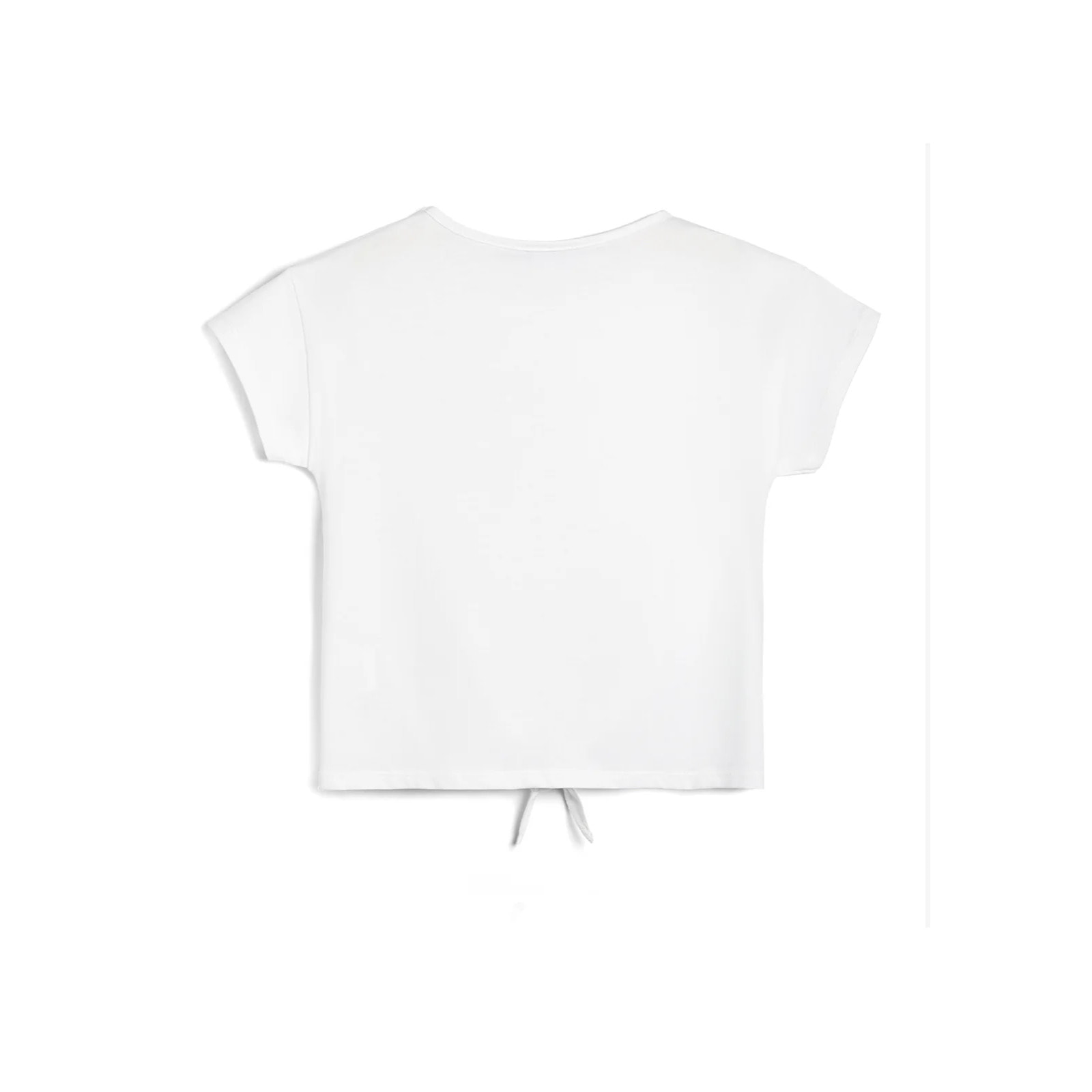 Camiseta de Niña Estampado Unicornio Blanco