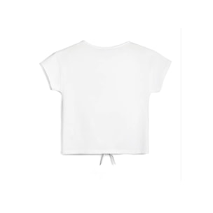 Camiseta de Niña Estampado Unicornio Blanco