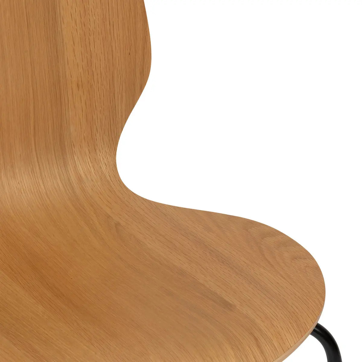 Chaise "Ouro" hévéa et chêne