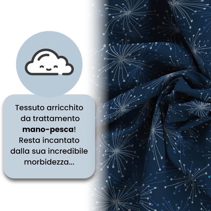 COPRIPIUMINO FASHION, 100% Microfibra, No Stiro - FIREWORKS