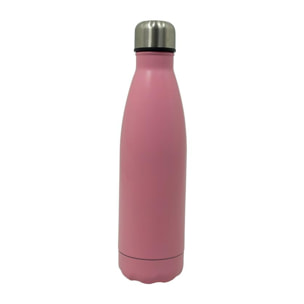 Borraccia Termica Thermos Caldo-Freddo Tinta Unita Rosa