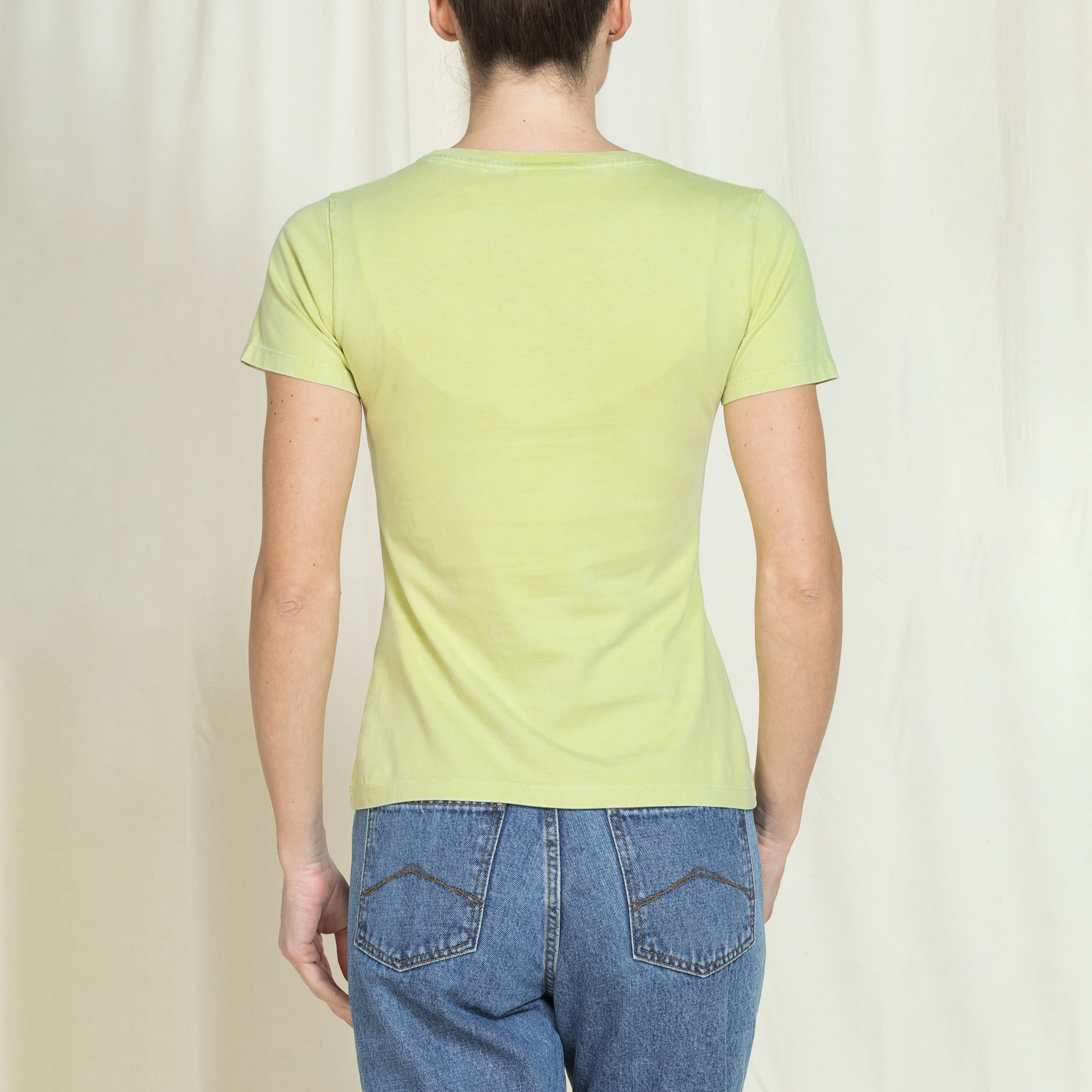 T-SHIRT GIROCOLLO REPLICA IN JERSEY