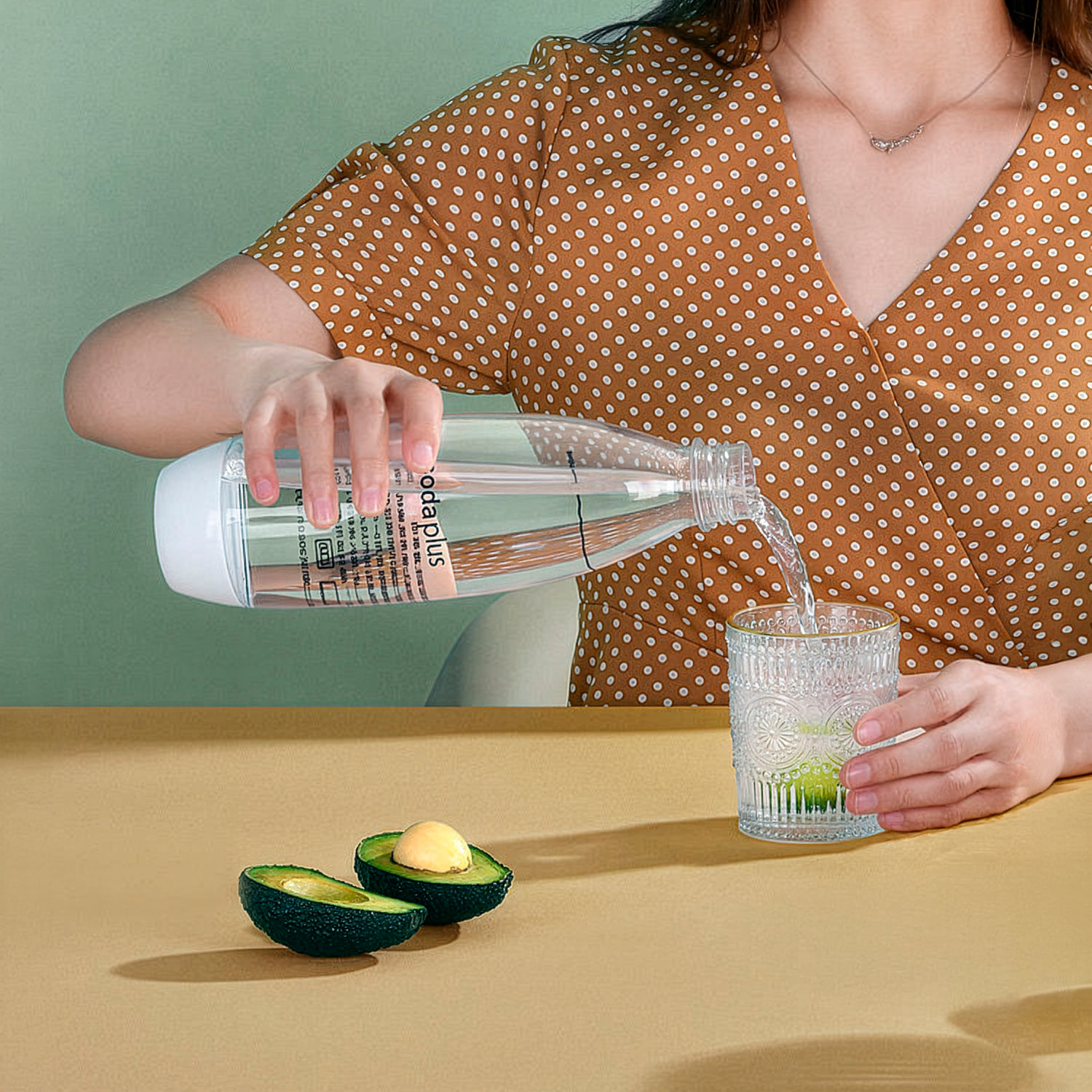 Máquina portátil de 1000 ml para hacer agua con gas y bebidas carbonatadas.