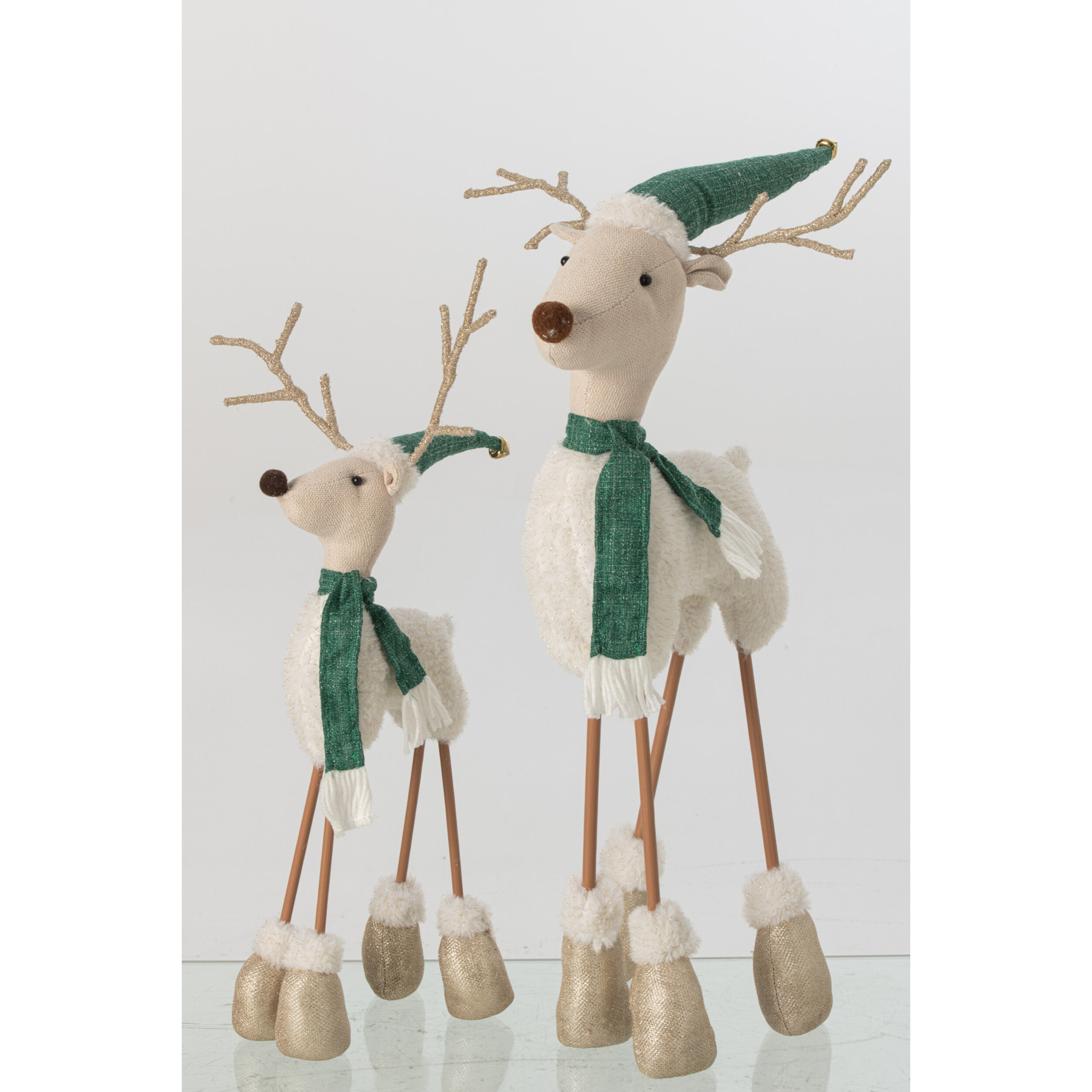 J-Line figurine Renne Debout - polyester - mix - large