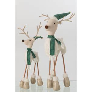 J-Line figurine Renne Debout - polyester - mix - large