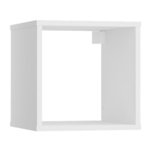 Libreria modulare Modus 1x1 a cubo bianca