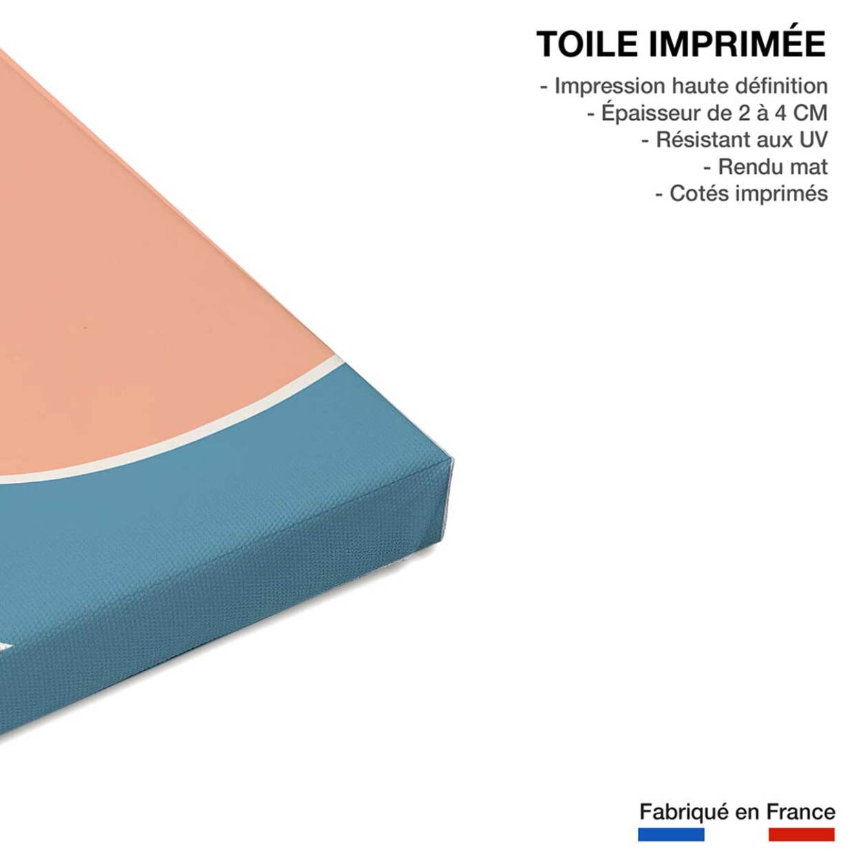 Tableau Douceur d'été Toile imprimée