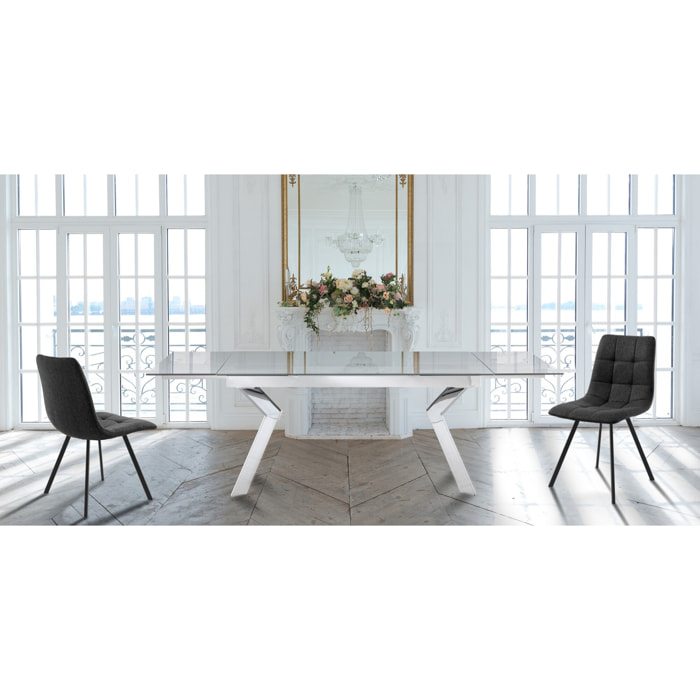 Tomasucci table extensible DAVEN Transparent.