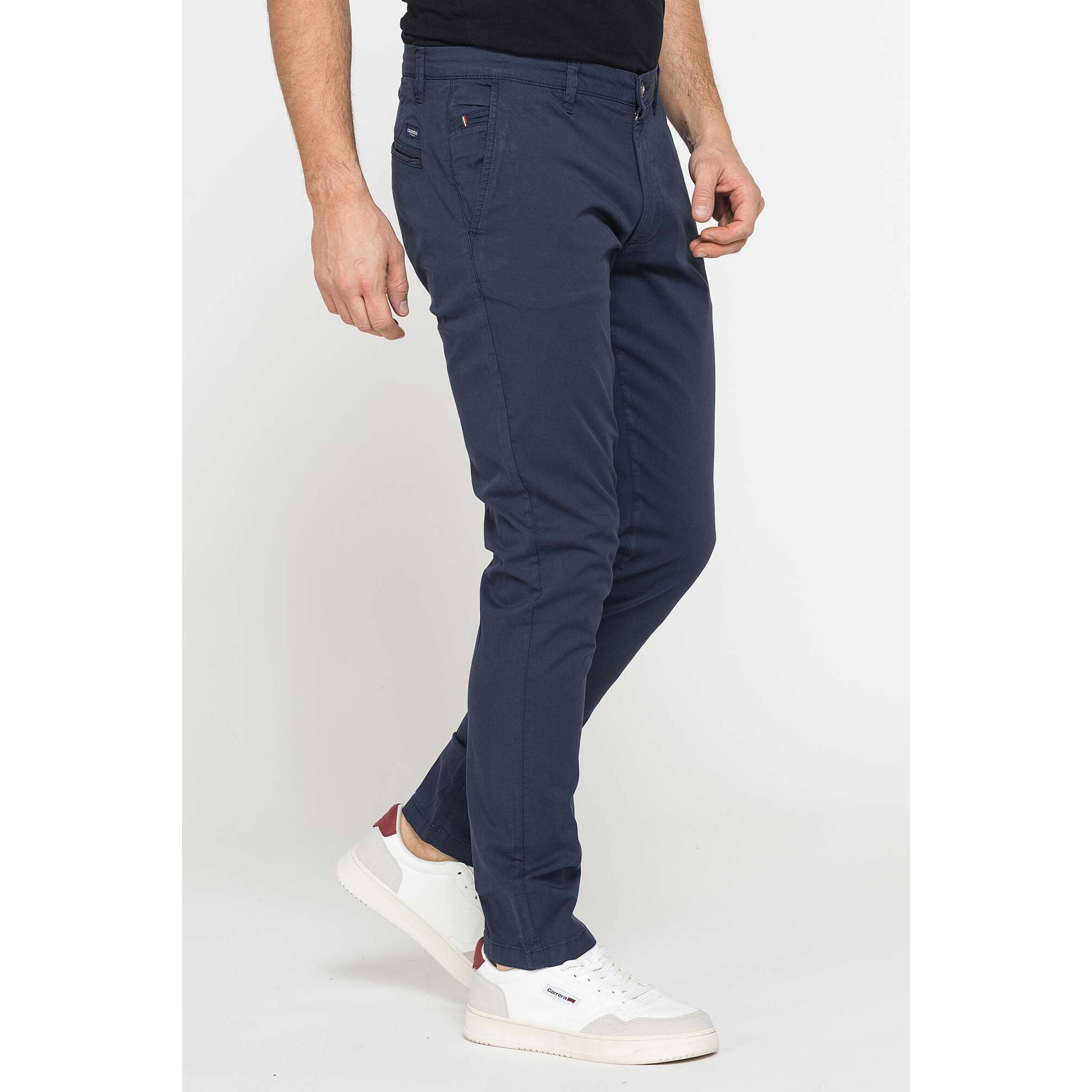 PANTALONE CHINO MOD. 617 IN GABARDINA ELASTICIZZATA
