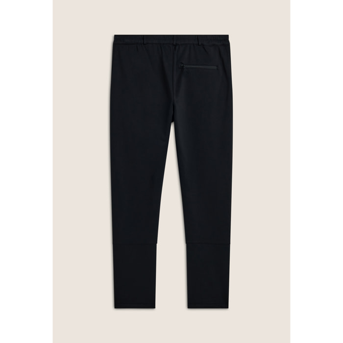 Pantalone Sportivo Regular Fit da Uomo con Zip e Passanti