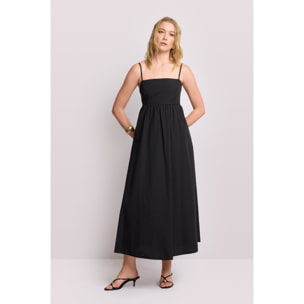 Kocca - Abito con fiocco sul retro Donna, Tinta unita, Scollo ampio