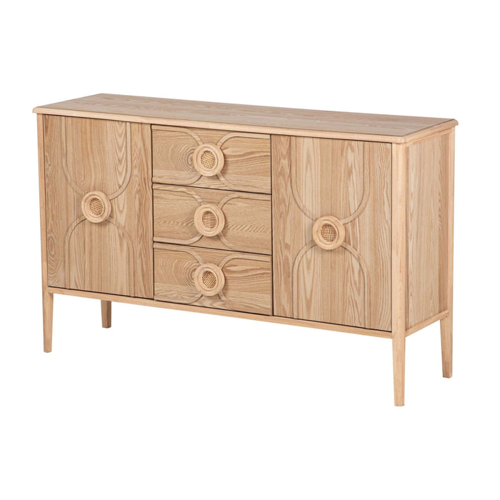 Aparador Mdf Marron 130x38x80 Cm