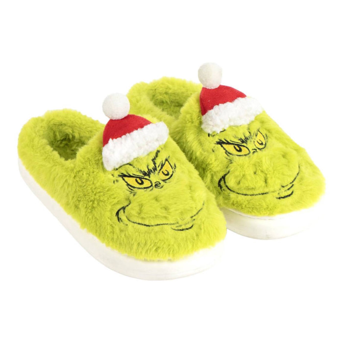 Pantuflas de estar por casa "The Grinch"