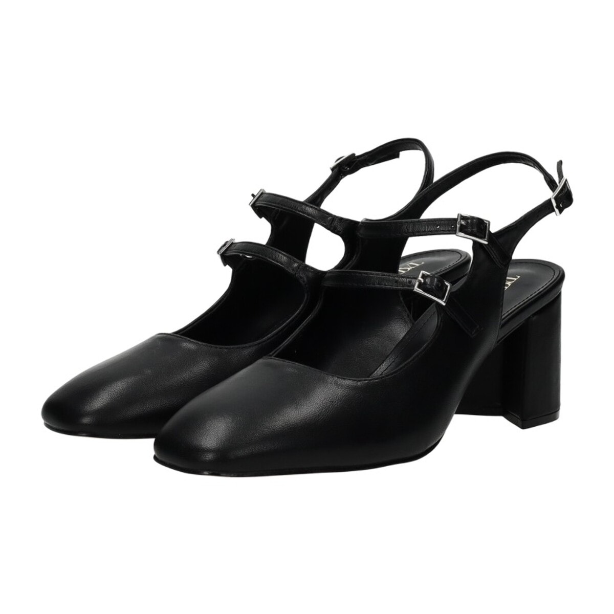 Décolleté sling back Donna Tata Italia Nero
