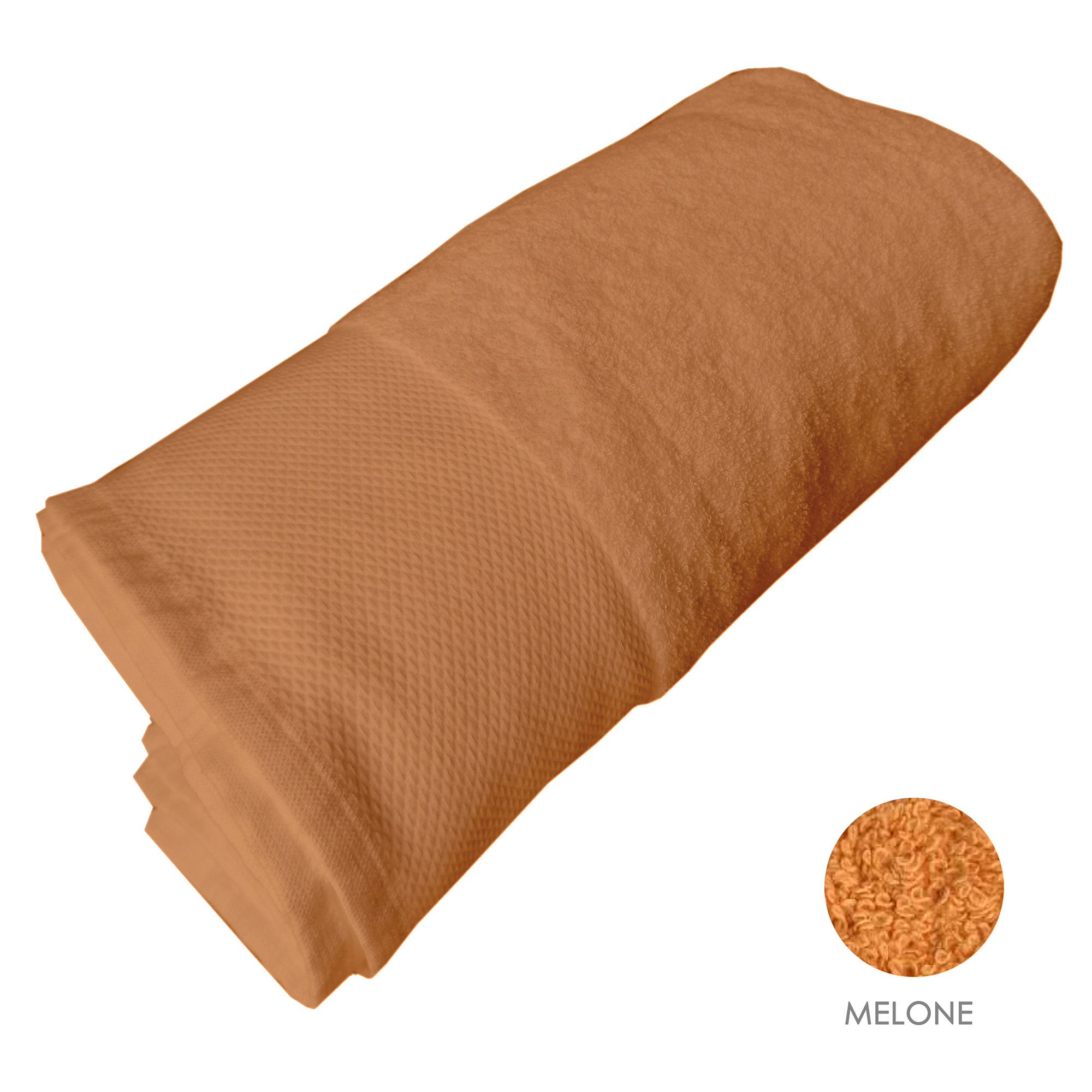 Telo doccia 100x150 cm melone