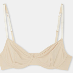 reggiseno con ferretto senza imbottitura