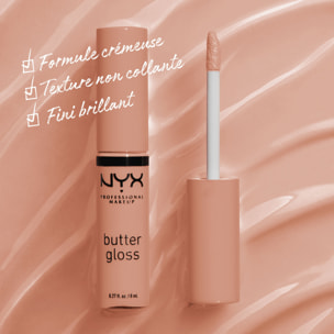 NYX Professional Makeup Butter Gloss Madeleine