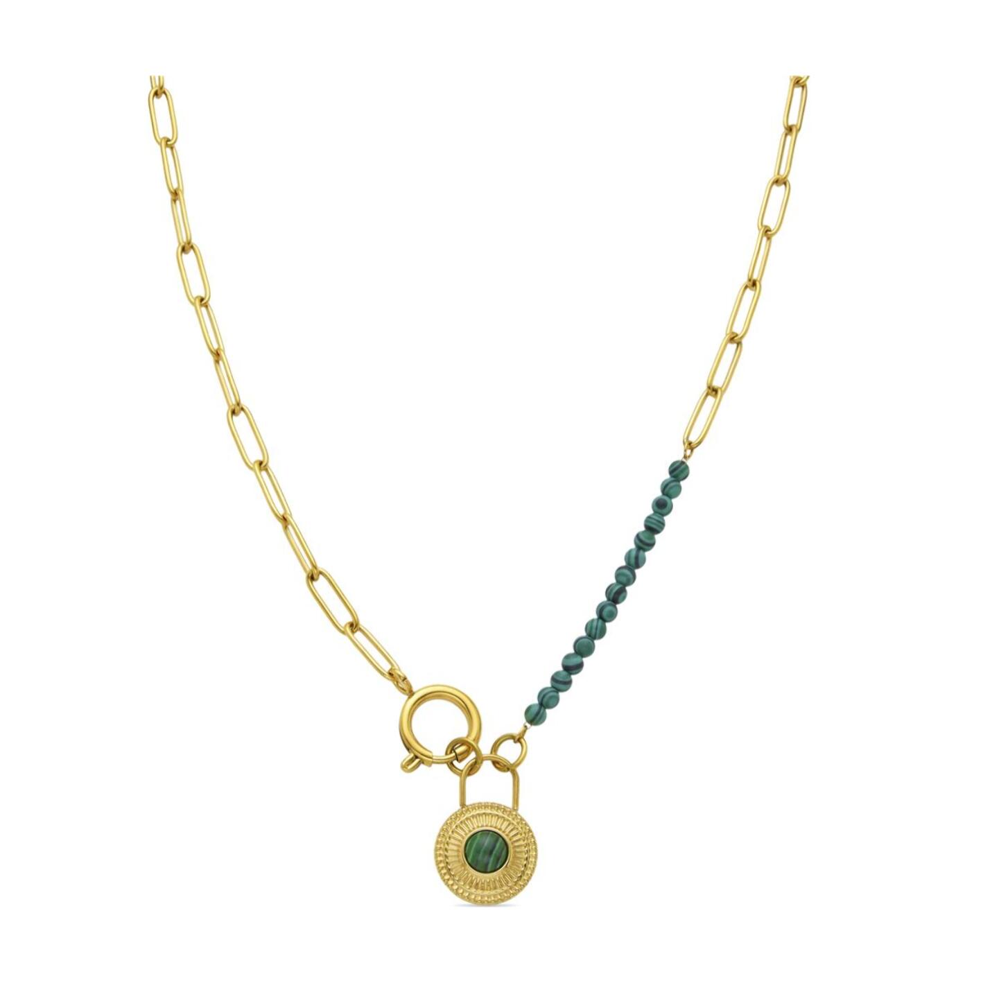 Collar Lux by Lux acabado oro 18k