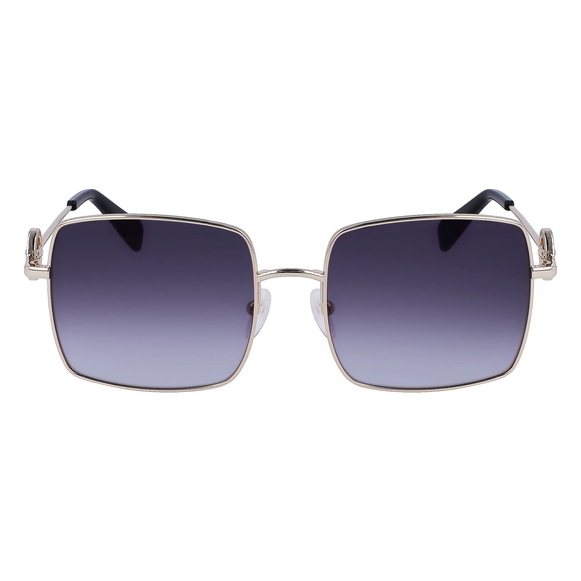 Longchamp - lunettes de soleil - doré - Couleur des verres : bleu - indice solaire : cat. 3