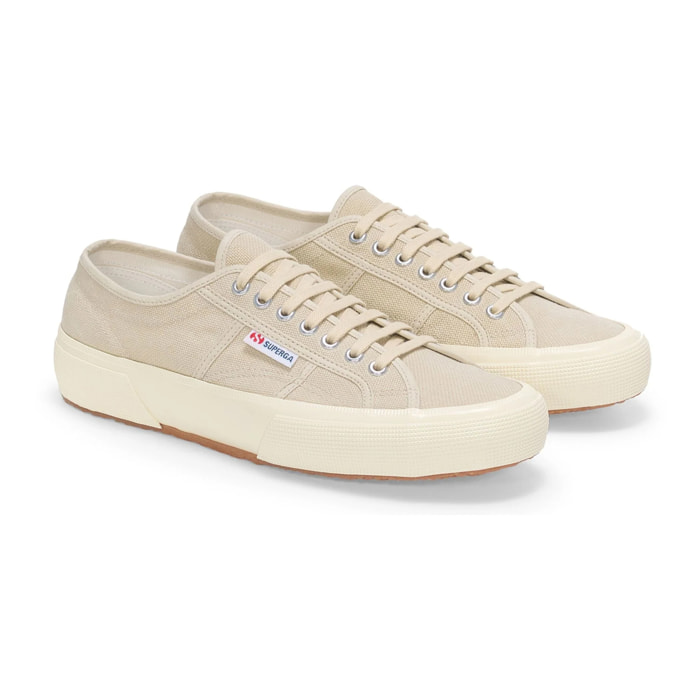 Le Superga Uomo Donna Beige 2750 Og Washed Cotton