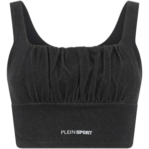 PLEIN SPORT Top Denim Touch PS