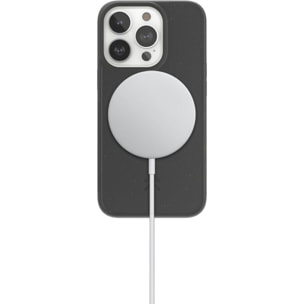 Coque bumper WOODCESSORIES iPhone 14 Pro BioCase noir