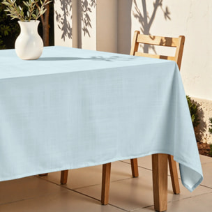 Nappe anti-taches au toucher tissu Bleu