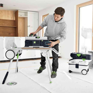 Scie circulaire sur table sans fil 36V (2x18V) VCSC SYS 50 EBI-Basic - FESTOOL - sans batterie ni chargeur - avec accessoires - 576820X18V