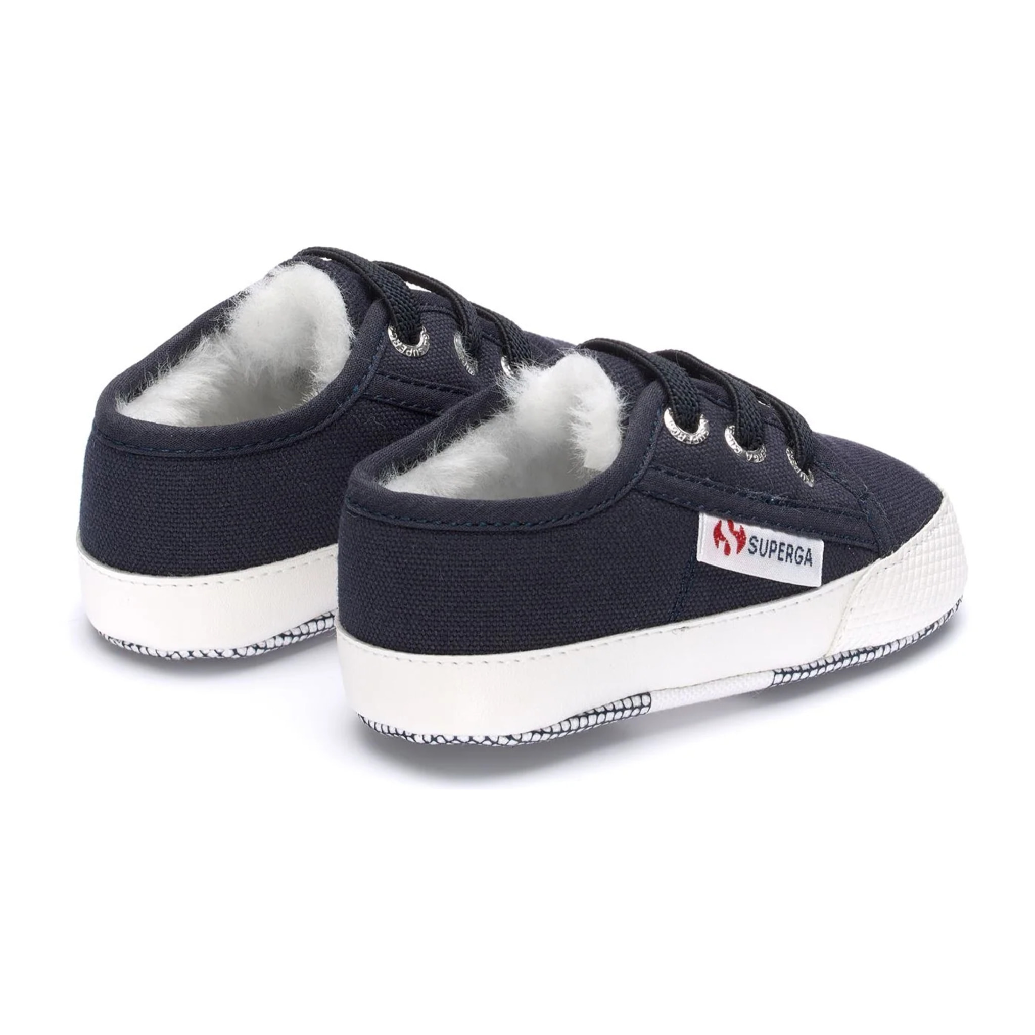 Sneakers Superga Bambino/a Blu 4006 Baby Ecofur