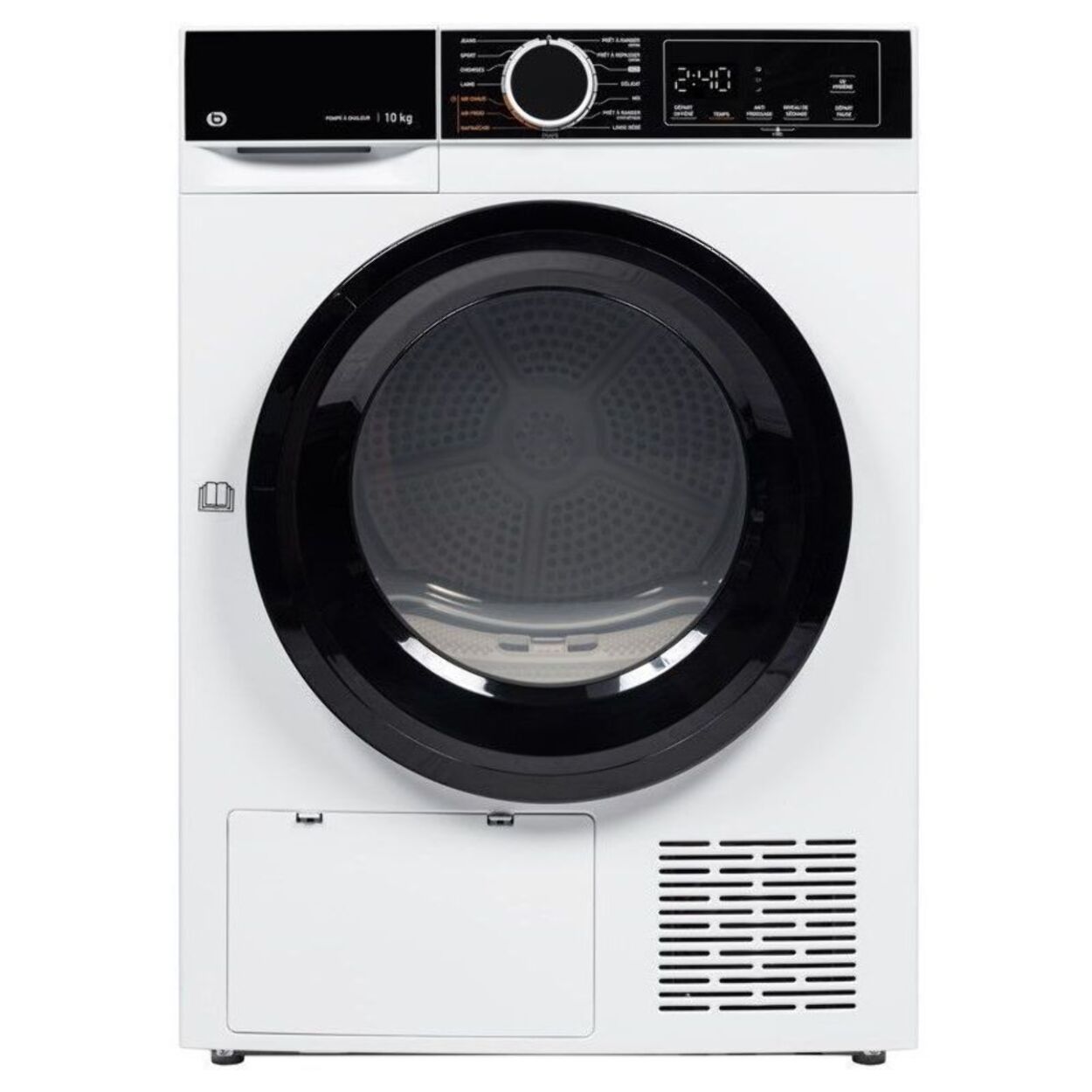 Sèche linge pompe à chaleur ESSENTIELB ESLHP10-3b