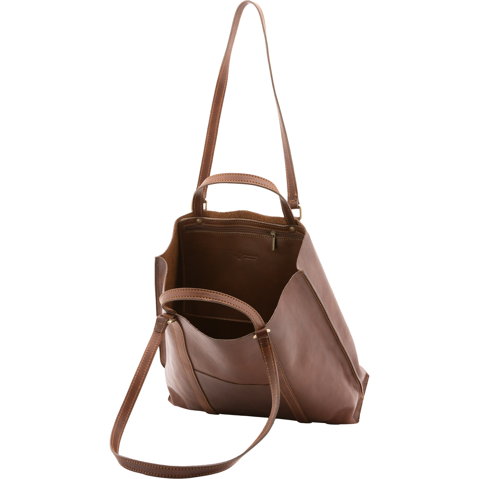Borsa a spalla  unisex In Vera pelle Made in Italy 36x10x35 cm