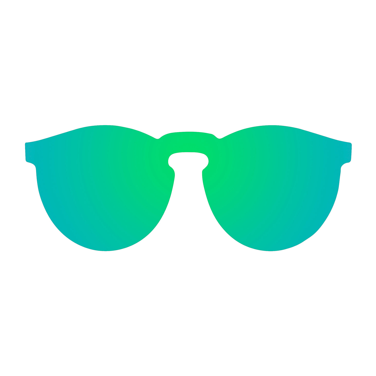 GAFAS DE SOL OCEAN IBIZA de color Verde