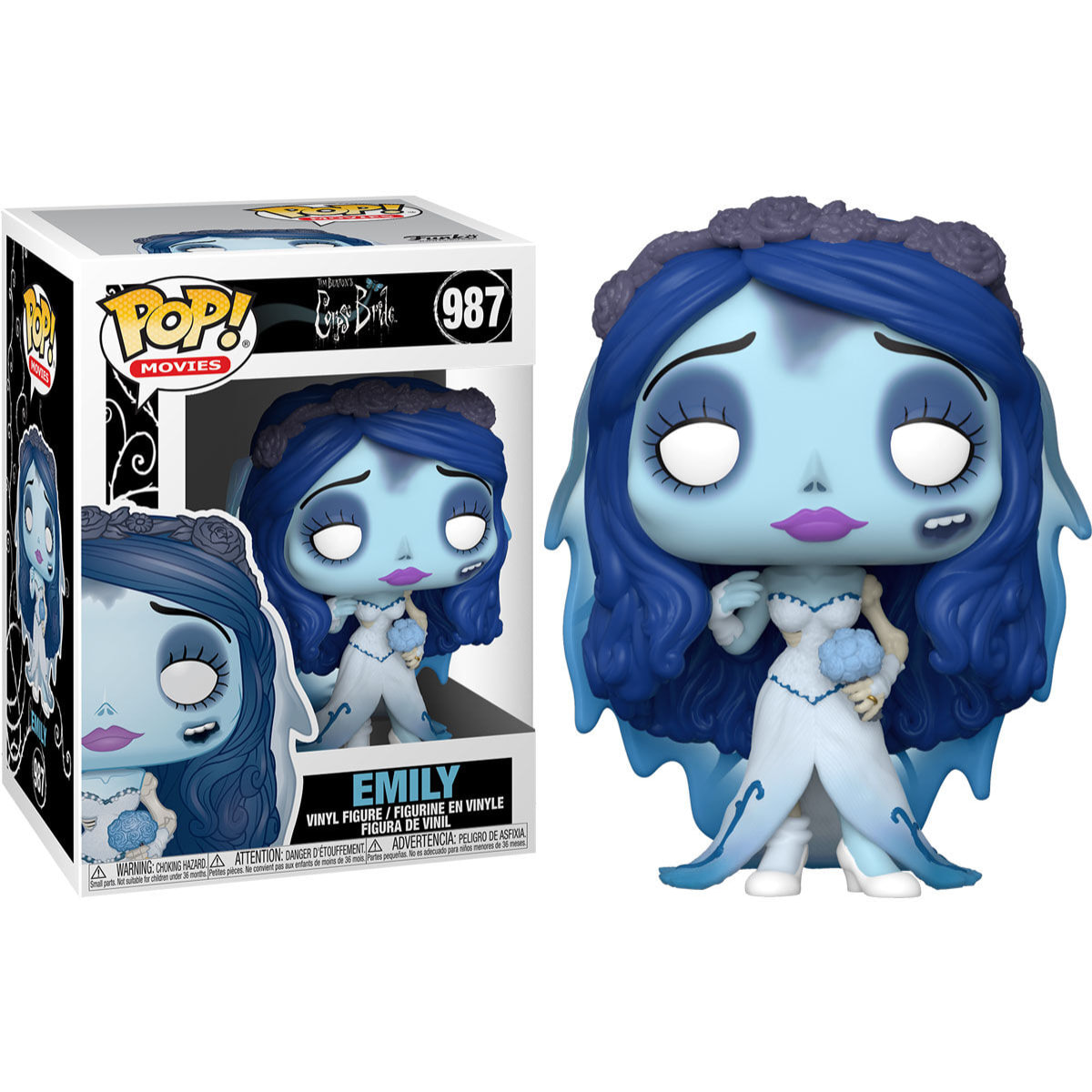 La Sposa Cadavere Funko Pop Animazione Vinile Figura La Sposa Emily 9 cm