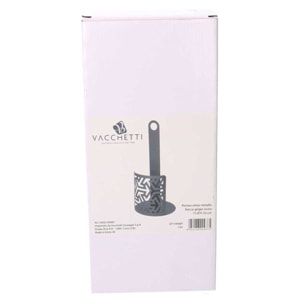 Portascottex in metallo frecce grigio tondo cm ø15h33