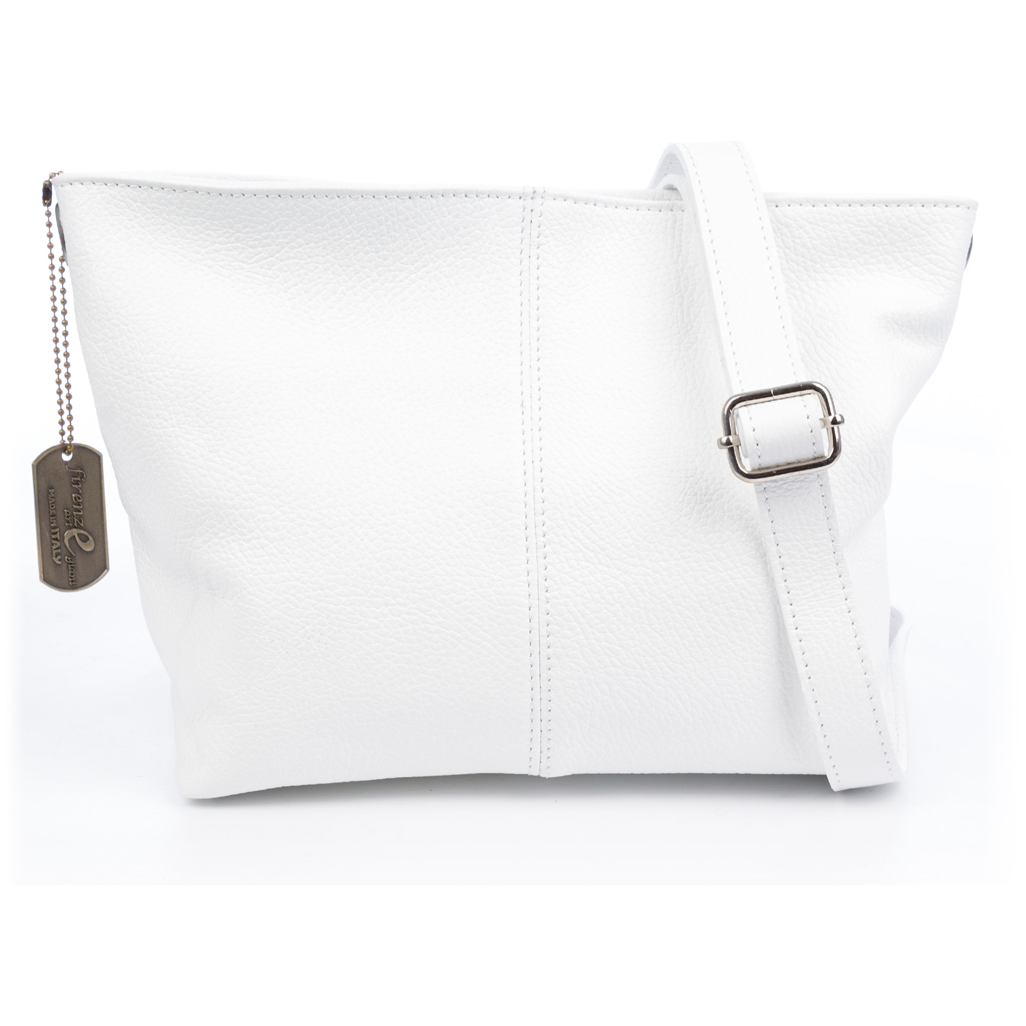 Battifollo Borsa a spalla Donna. Pelle autentica Dollaro.