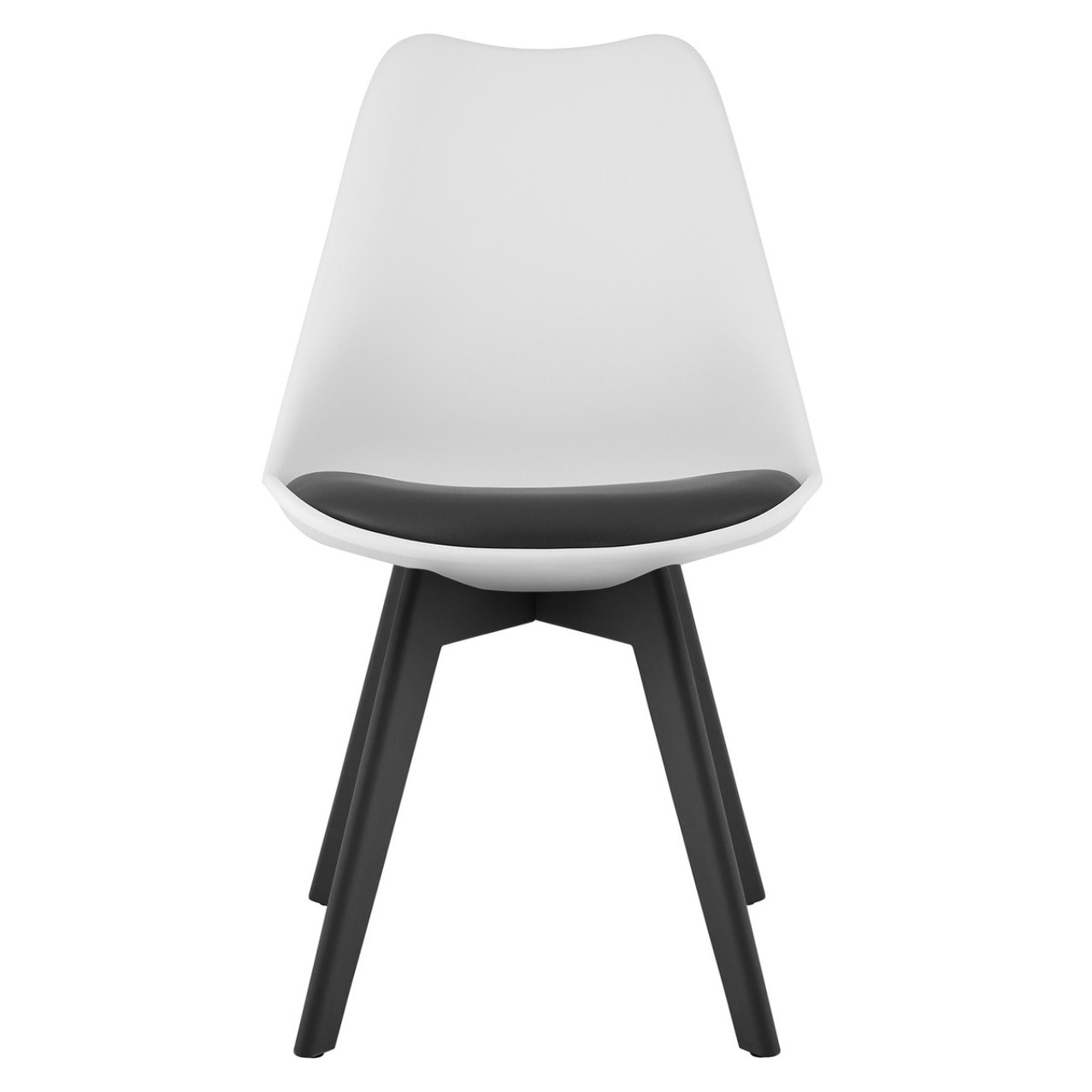 Set di 2 sedie Mark bicolore con seduta ergonomica