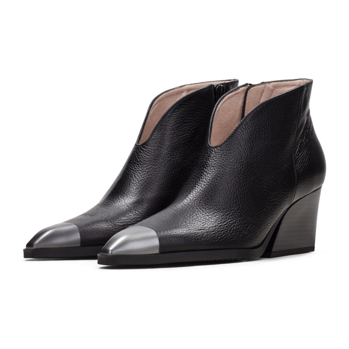 Botin Sidney Negro 6 cm