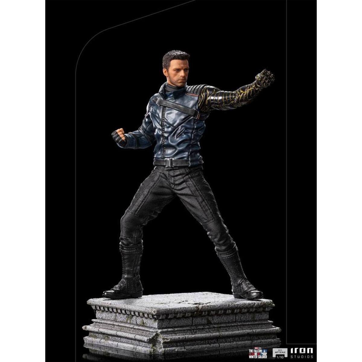 Marvel The Falcon & The Winter Soldier Statua Bucky Barnes 22cm 1/10 Iron Studio