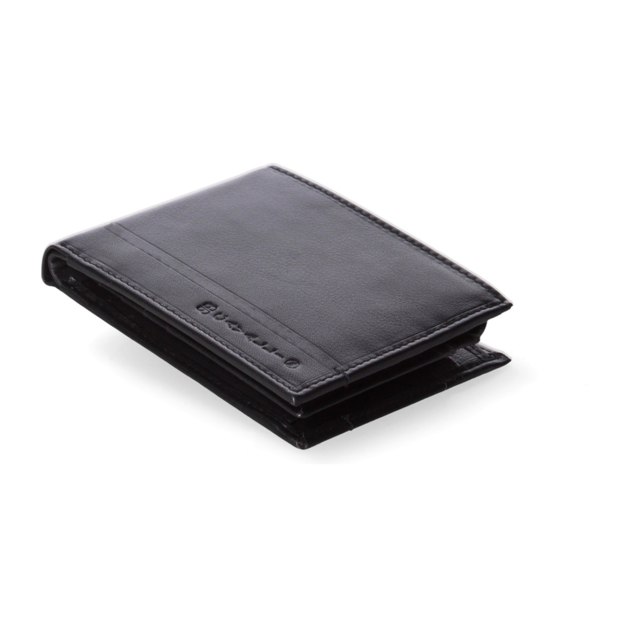 Portafoglio uomo in vera pelle - Modello False - Casual - 12.5 x 10.0 x 2.0 cm