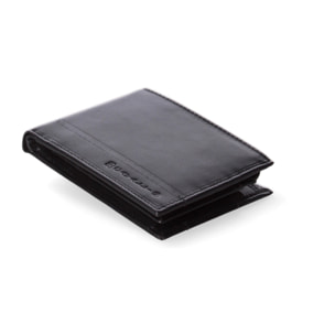 Portafoglio uomo in vera pelle - Modello False - Casual - 12.5 x 10.0 x 2.0 cm