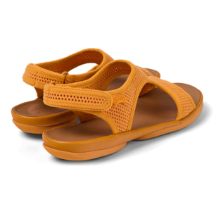 Sandalias - CAMPER Right Nina - Naranja - Textil técnico (poliéster reciclado)
