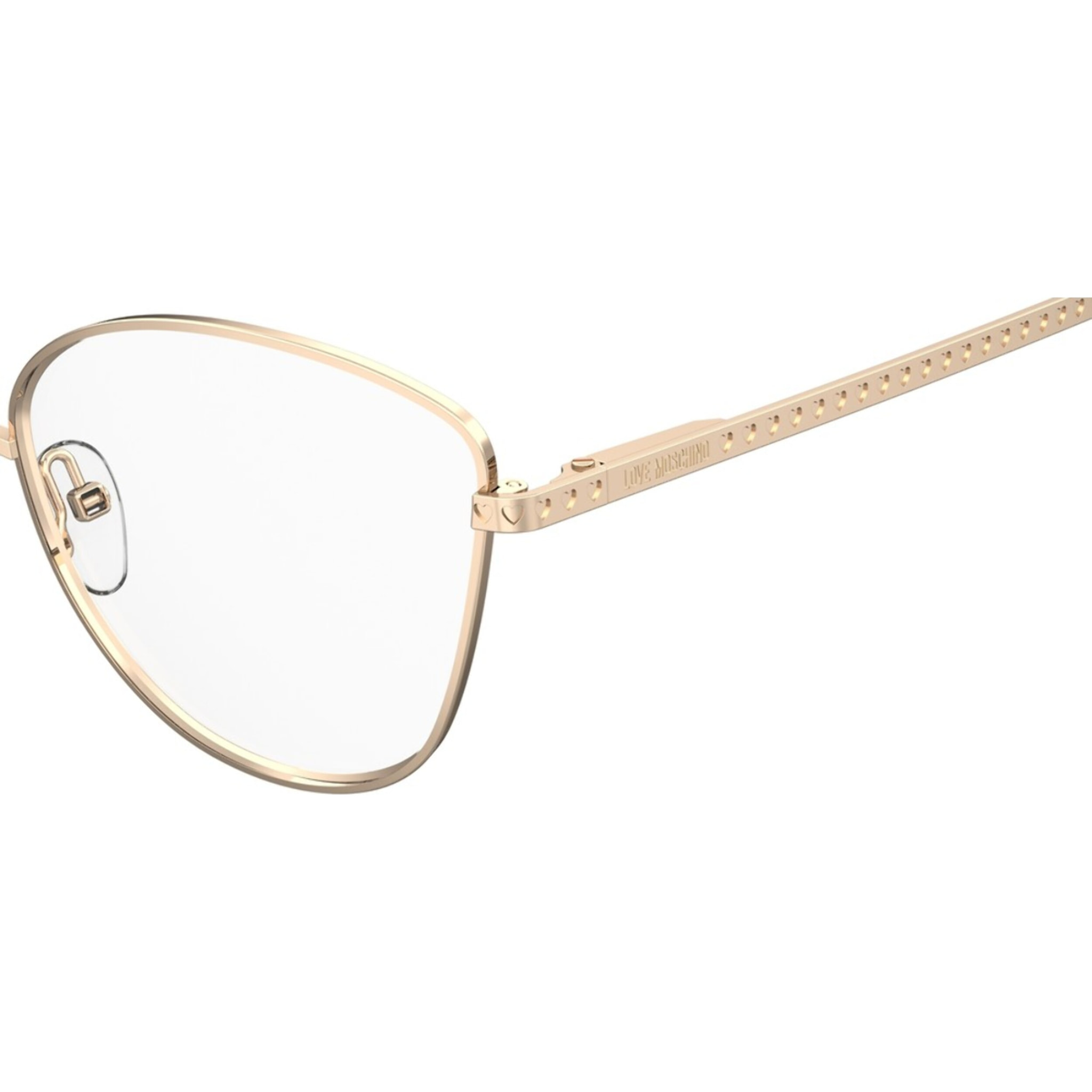 Gafas de Vista Love Moschino MOL624 000 de Metal Mujer 55 mm