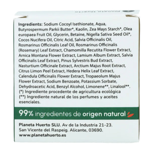 Champú sólido Anticaspa con Romero y Salvia Planeta Huerto 85 gr