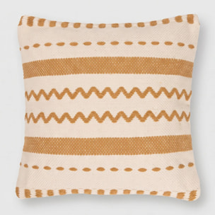 Cojín cuadrante algodón Leito 45x45 - funda + relleno
