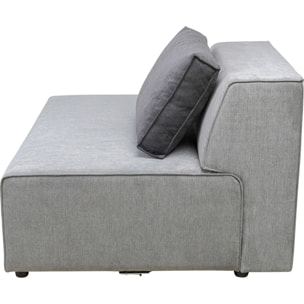 Méridienne canapé Infinity gris Kare Design